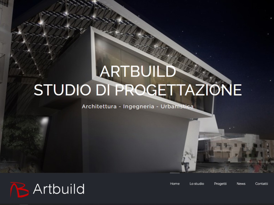 immagine home page sito artbuild